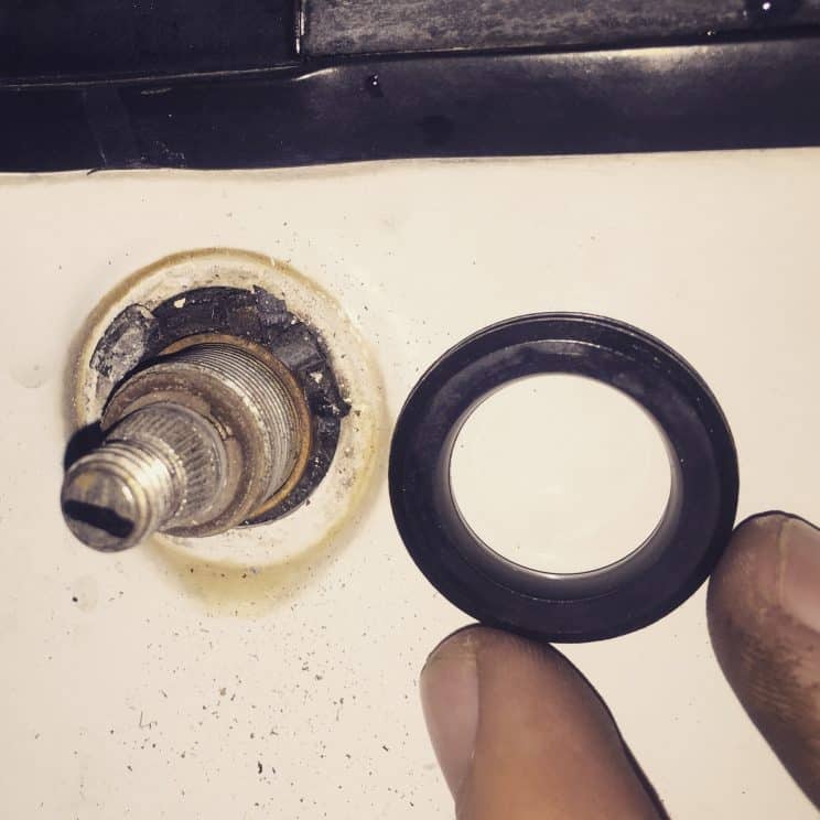 BMW E30 wiper arm bushing