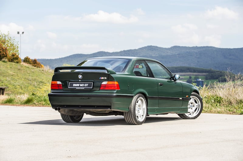 BMW E36 M3 GT British racing green