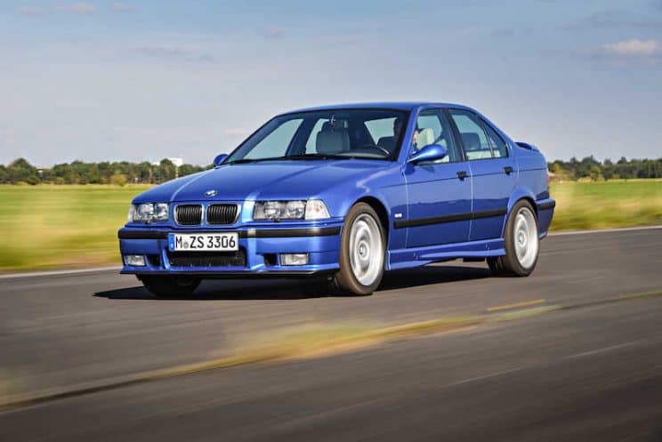 BMW E36 M3 estoril blue