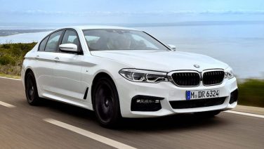 2017 BMW 5 series, white 2017 BMW 5 series, white