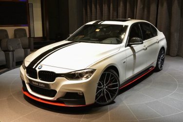 BMW F30 335i m performance white BMW F30 335i m performance white