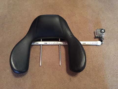 BMW Headrest GoPro Mount PVC DIY Homemade