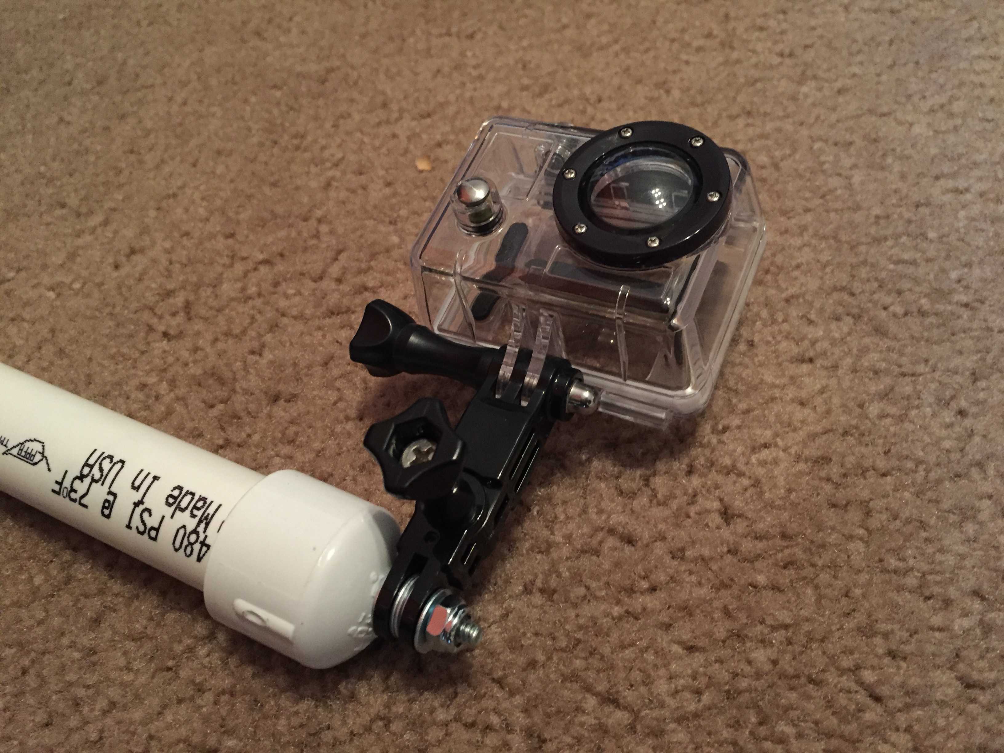 GoPro Headrest Mount Homemade DIY