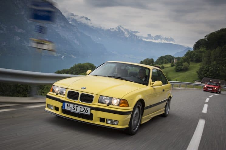 E36 M3 Dakar Yellow Coupe