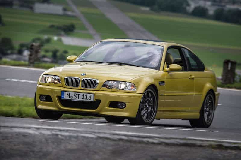 BMW E46 M3 Phoenix Yellow