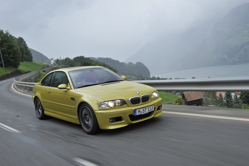 BMW E46 M3 Phoenix Yellow