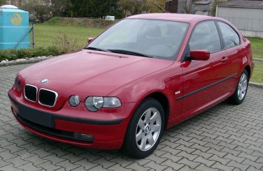 BMW E46/5 compact front red BMW E46/5 compact front red