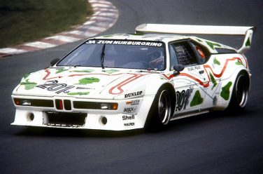 BMW M1 Nurburgring art car BMW M1 Nurburgring art car