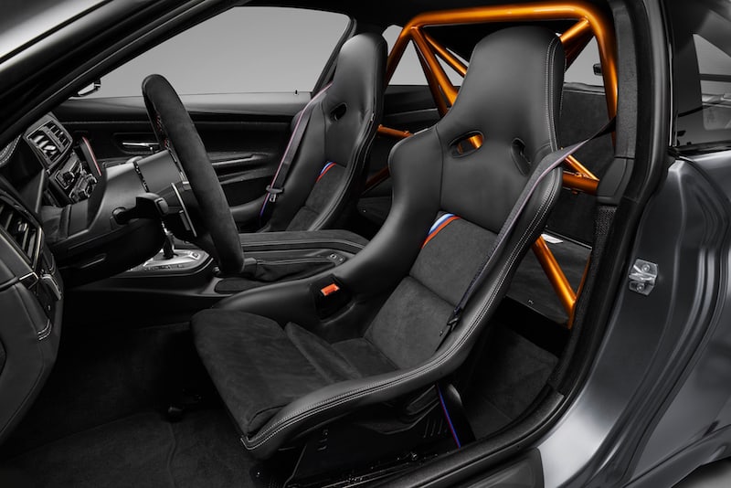 BMW M4 GTS interior