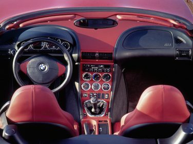 BMW M Roadster interior Red BMW M Roadster interior Red