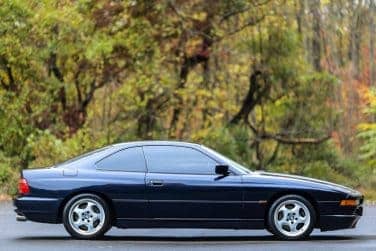 BMW 850CSI side view BMW 850CSI side view