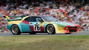 BMW M1 art car warhol BMW M1 art car warhol