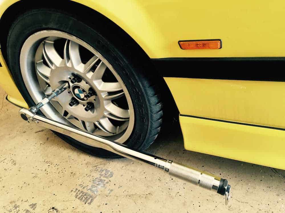 BMW wheel torque wrench