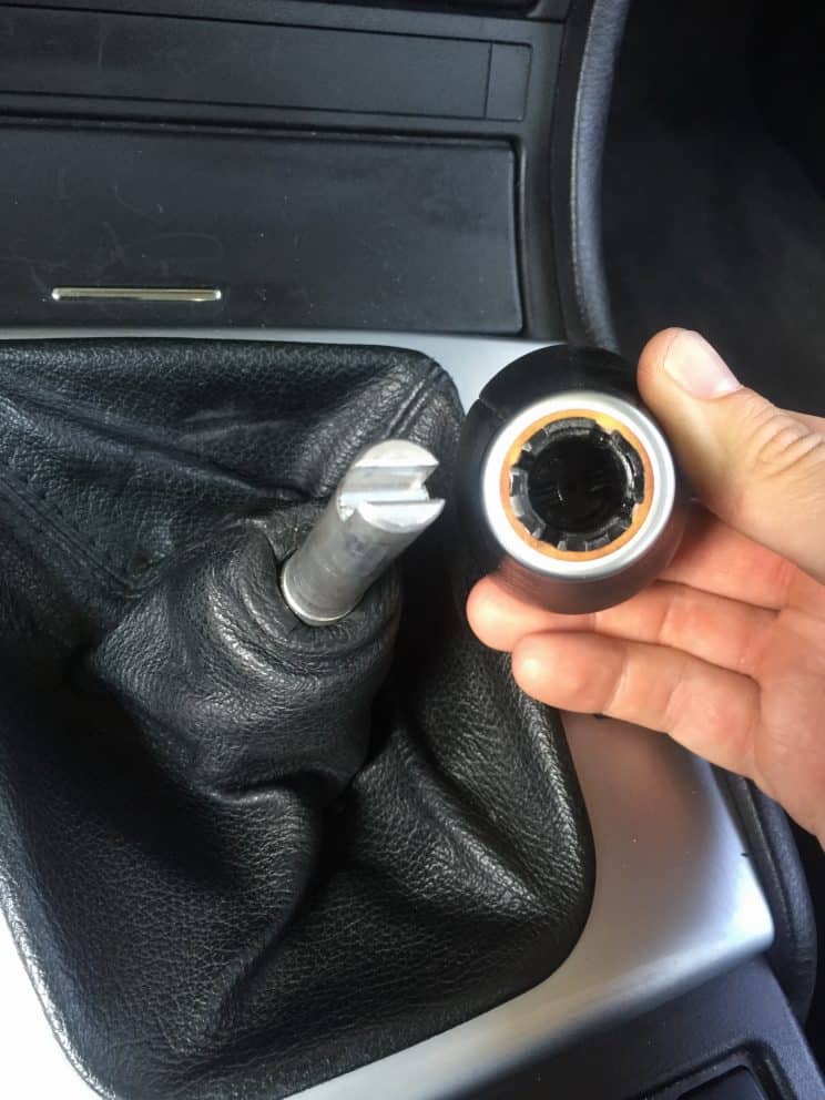 BMW Shift Knob Removal