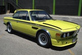BMW E9 CSL Golf Yellow