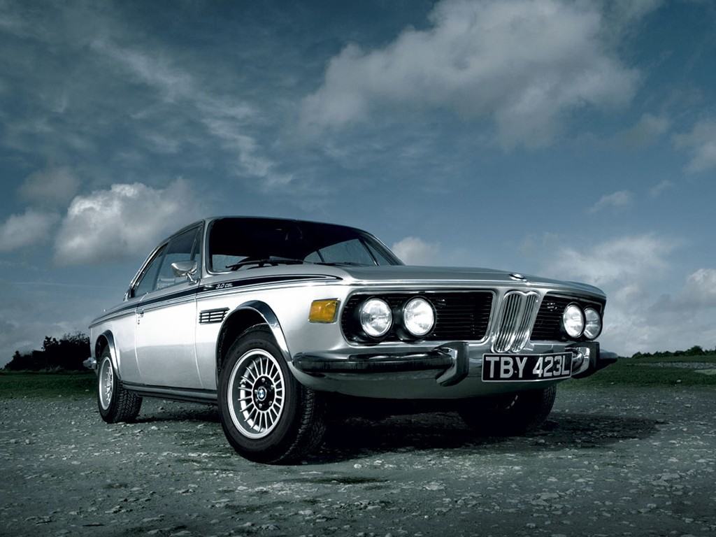 BMW E9 CSL Silver