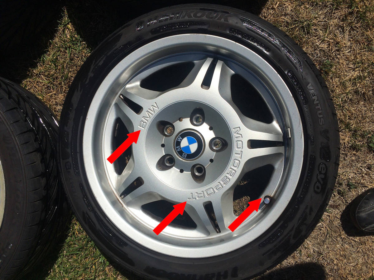 BMW E36 M3 LTW Motorsport wheels