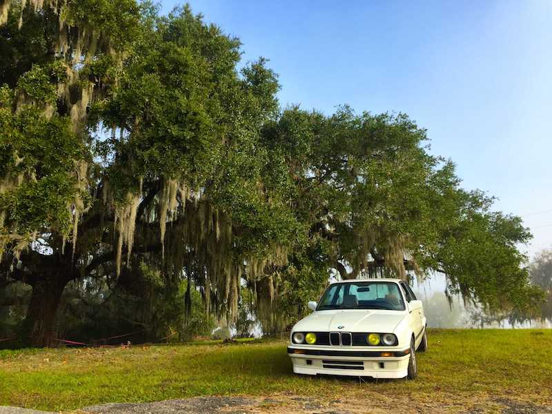 BMW E30 frenched headlights