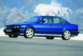 BMW E34 M5 Avus Blue