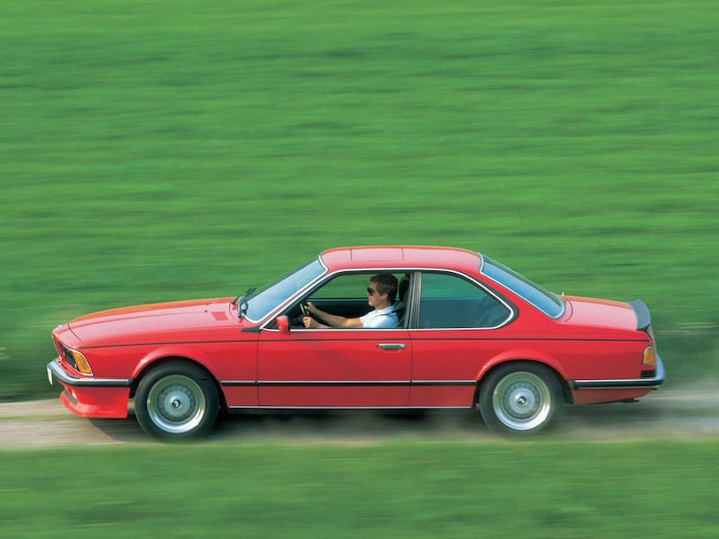 BMW E24 M6 paint codes M635CSi Red