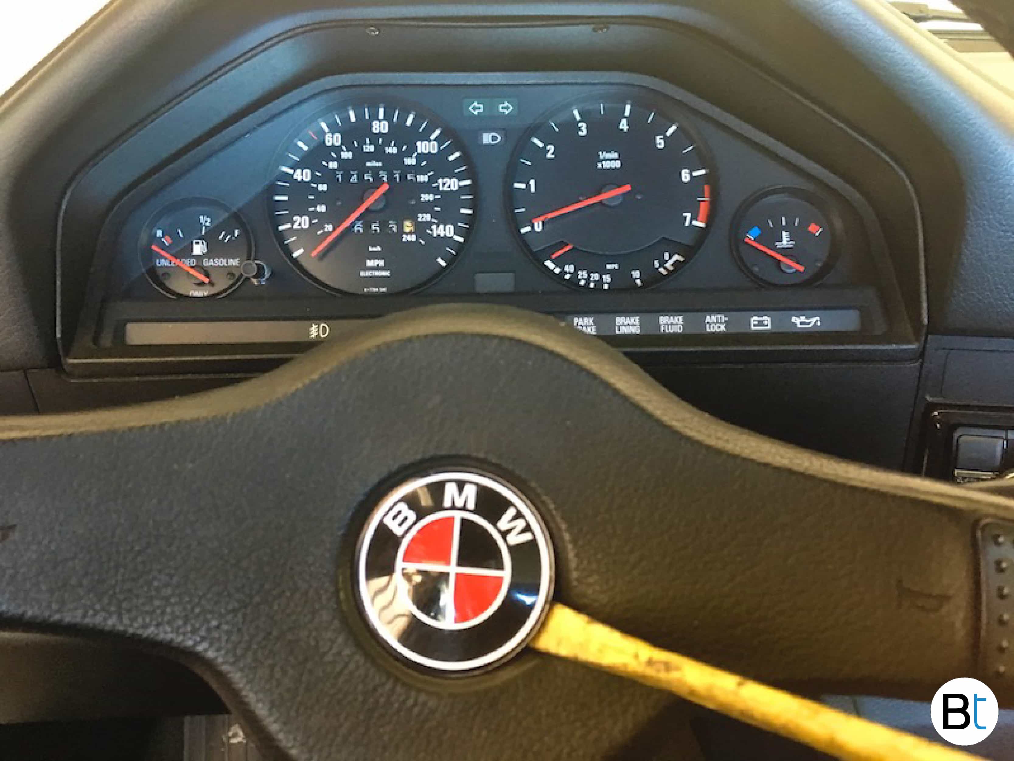 BMW steering wheel removal