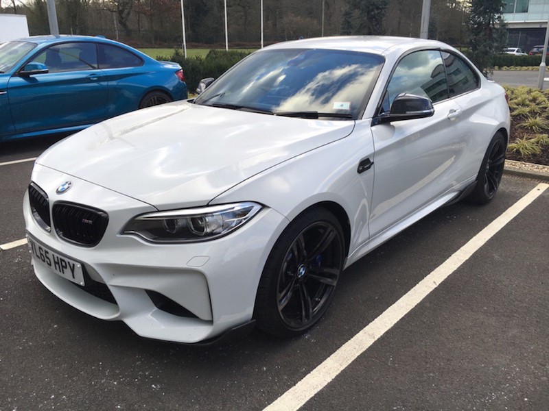 BMW M2 alpine white