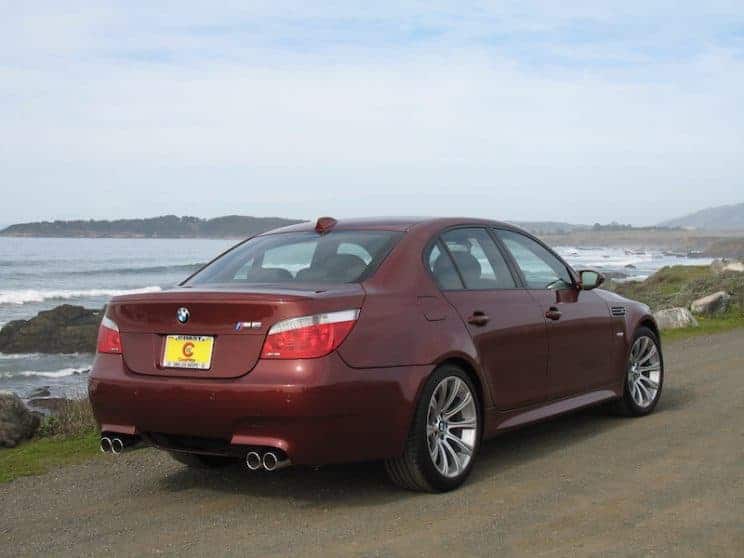 BMW E60 M5 paint codes, color options E61