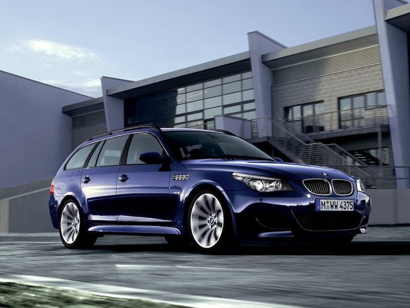 BMW E61 M5 Touring Interlagos Blue