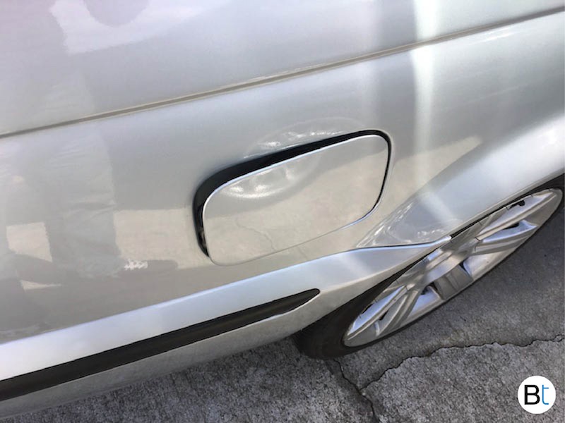 BMW fuel filler emergency release