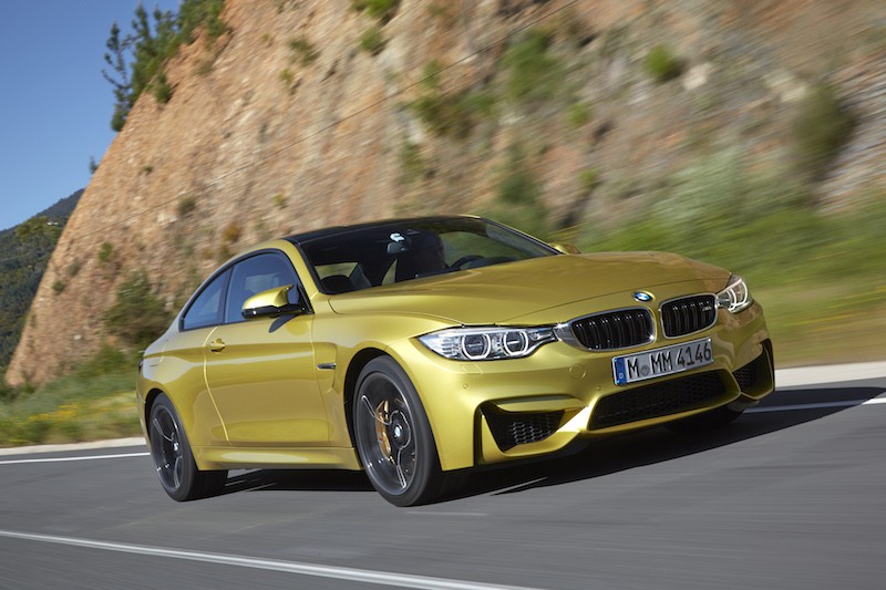 BMW F82 M4 Austin Yellow