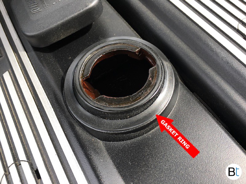 11127526447 BMW rubber valve cover oil filler gasket ring