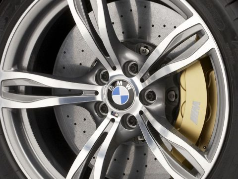 BMW M carbon ceramic brakes
