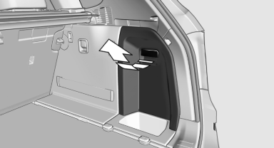 BMW X5 Fuel filler door manual release