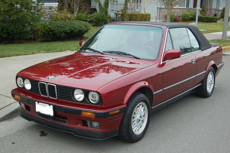 BMW E30 paint codes, color options