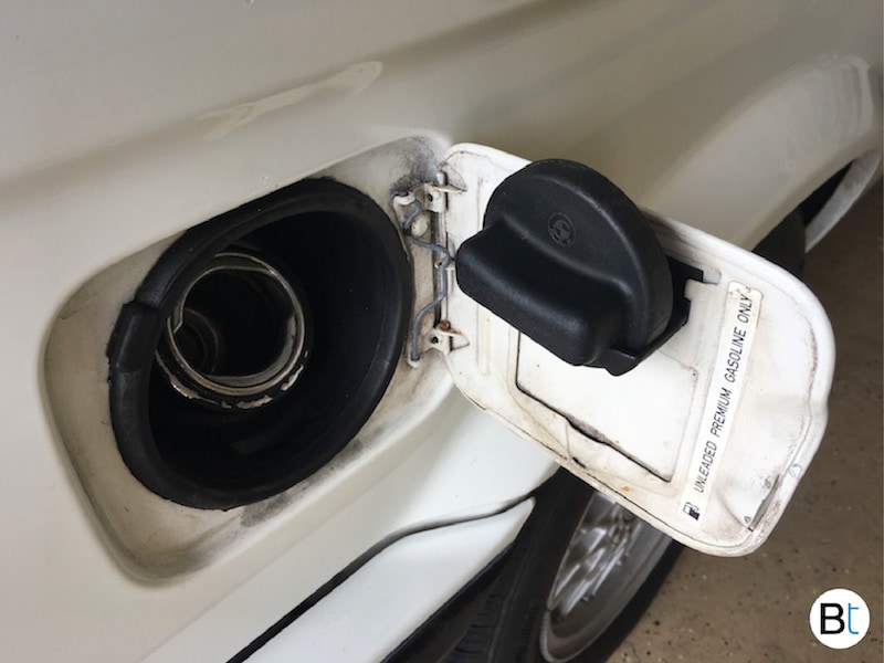 BMW E30 fuel cap holder