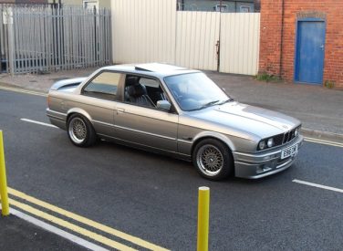 BMW E30 paint Salmon Silver 203