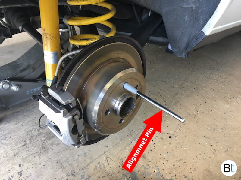 BMW Wheel alignment pin E30