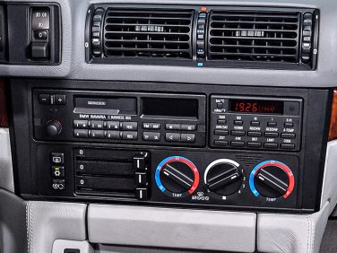 E34 heater controls