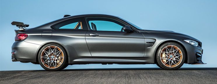 BMW M4 GTS Side View