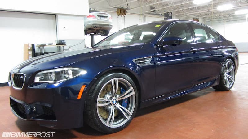 BMW F10 M5 Tanzanite Blue Metallic