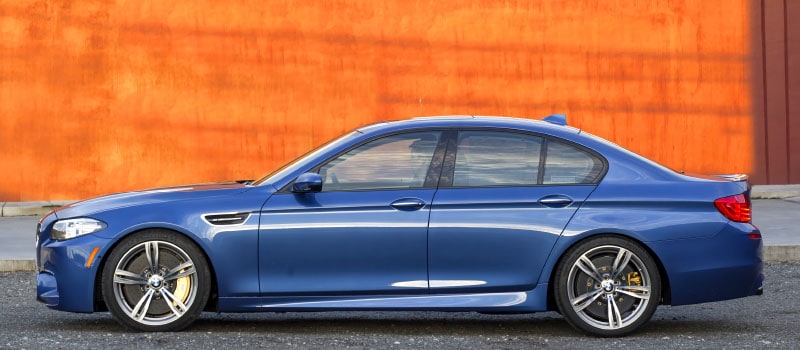 BMW F10 M5 Monte Carlo Blue