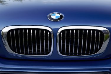 BMW Hood Roundel Emblem with Grommets