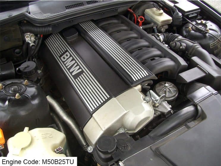 BMW M50B25TU engine code meaning