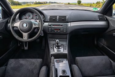 BMW E46 M3 CSL interior