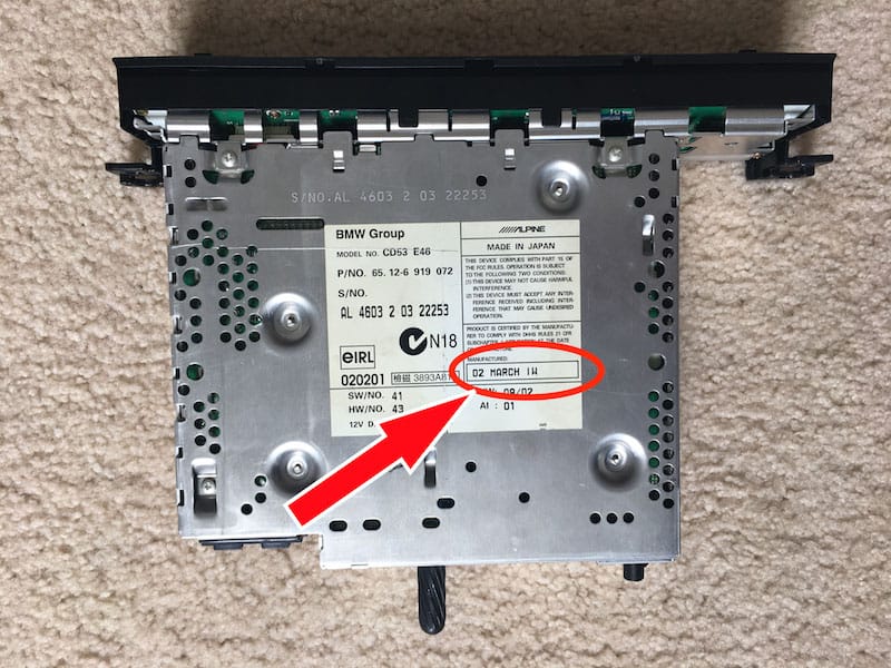 E46 deals aux cable