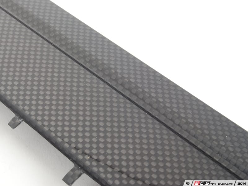 BMW E46 M3 CSL radio delete panel blanking plate