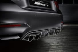 BMW M4 GTS rear diffuser