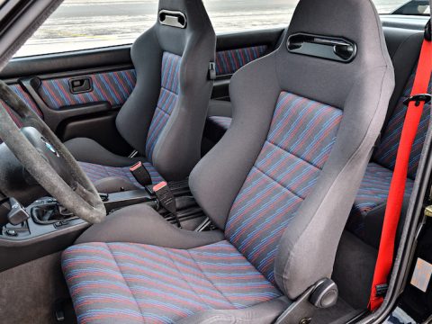 BMW E30 M3 sport evolution interior