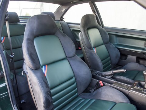 BMW E36 M3 GT green interior