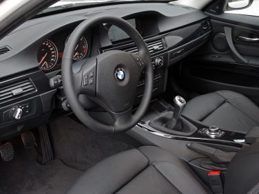 BMW e90 3 series interior manual black leather BMW e90 3 series interior manual black leather